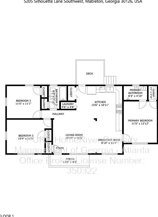 3 bed, 2.0 bath, 1200 sqft, $1,825 — Photo 2