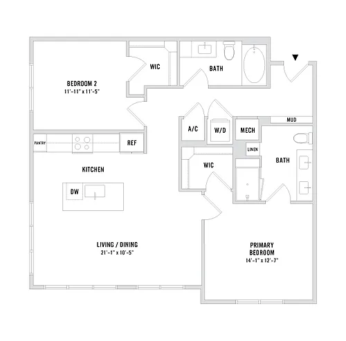Floor plan B0