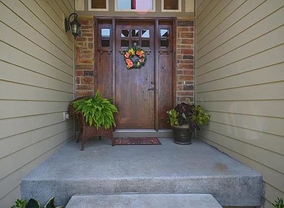 Impressive Entry Way and Gorgeous Front Door.