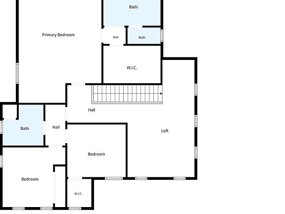 Floor Plan Upstairs