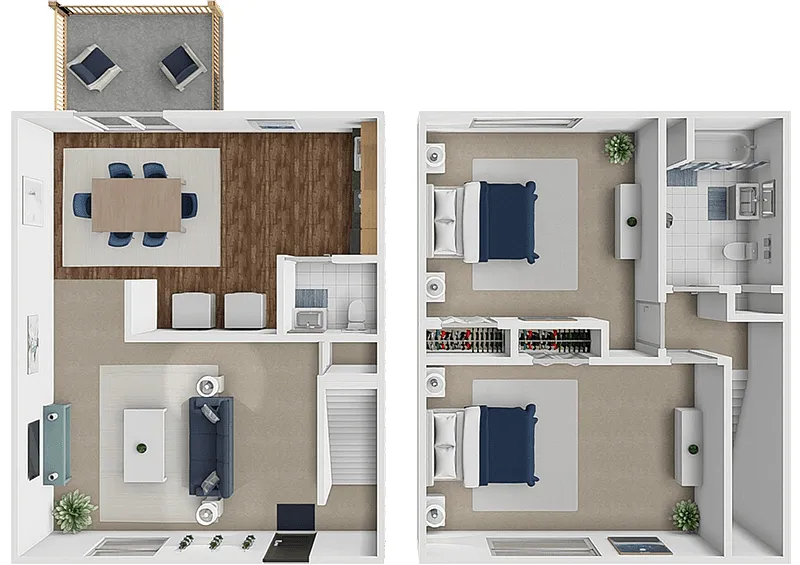 Floor plan Overlook