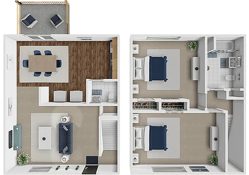 Floor plan Overlook