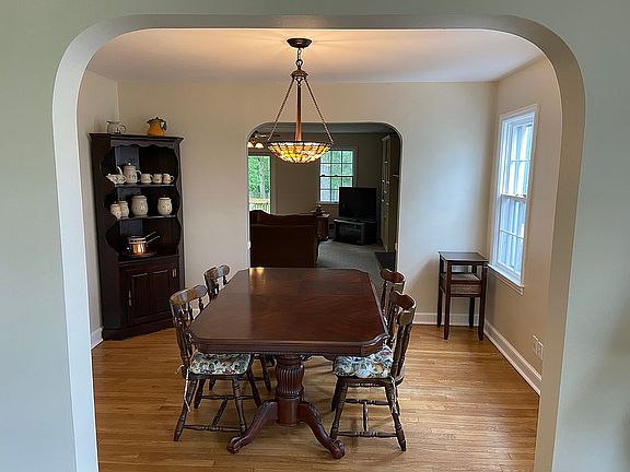 Living room to dining room