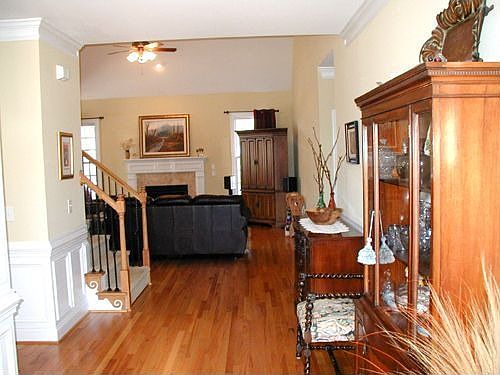 Foyer looking toward Family Room