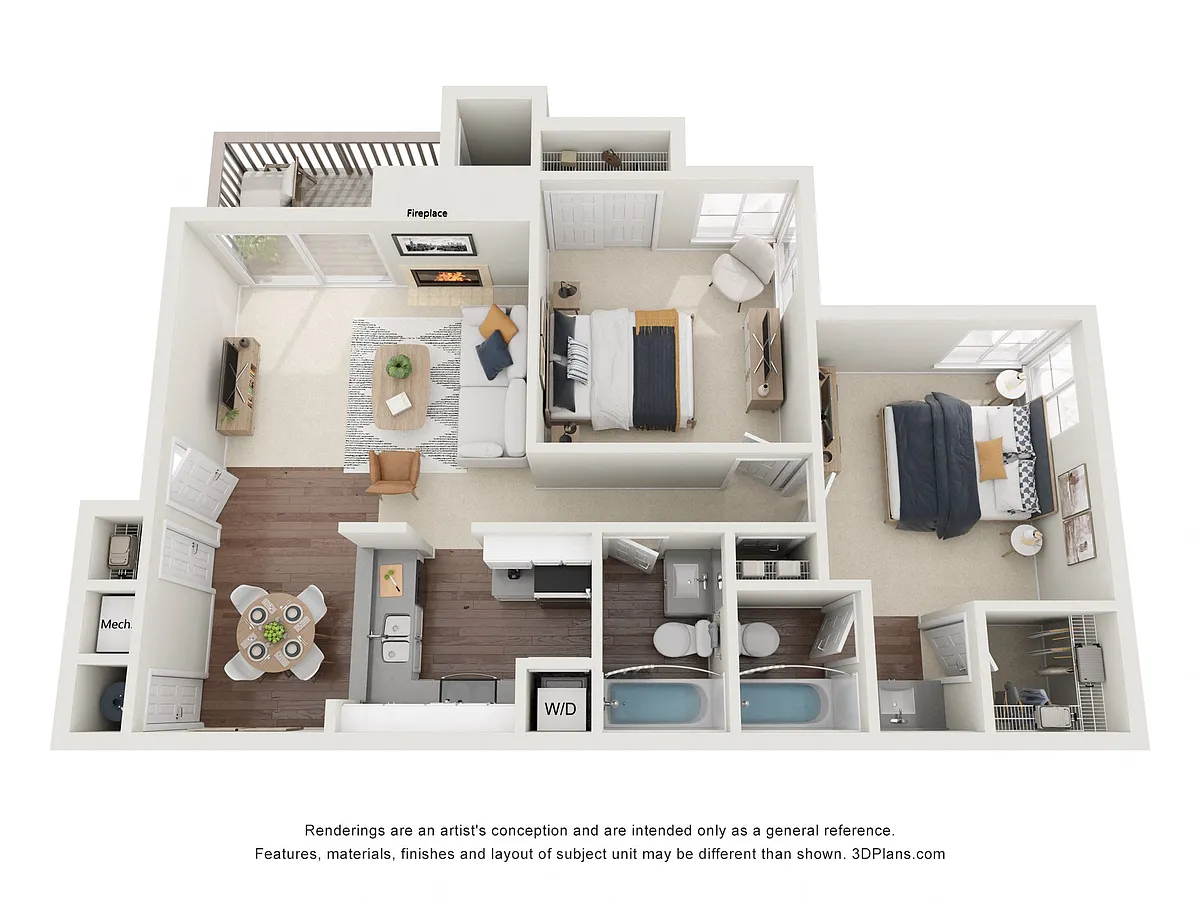 Floor plan Residence 2 Luxury