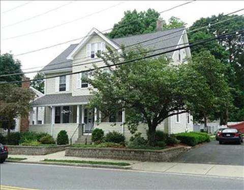 Front of house, entire right side