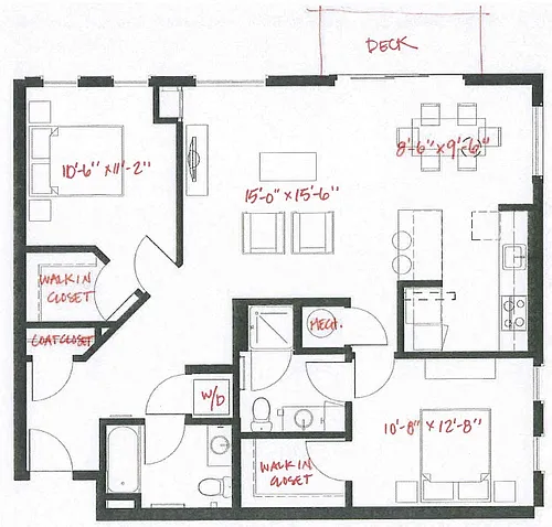 Floor plan B2