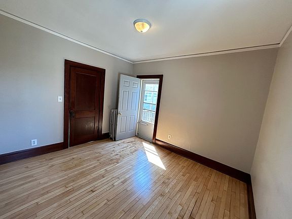 Bedroom with walkout breezeway balcony