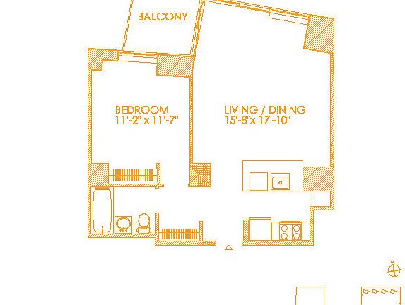 2nd image of 505 W 37th St APT 17I