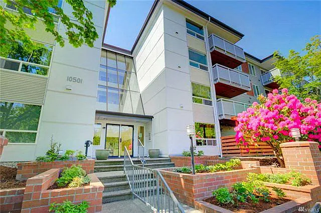 Front of Building - 10501 8th Ave NE #INCLUDES UTILITIES