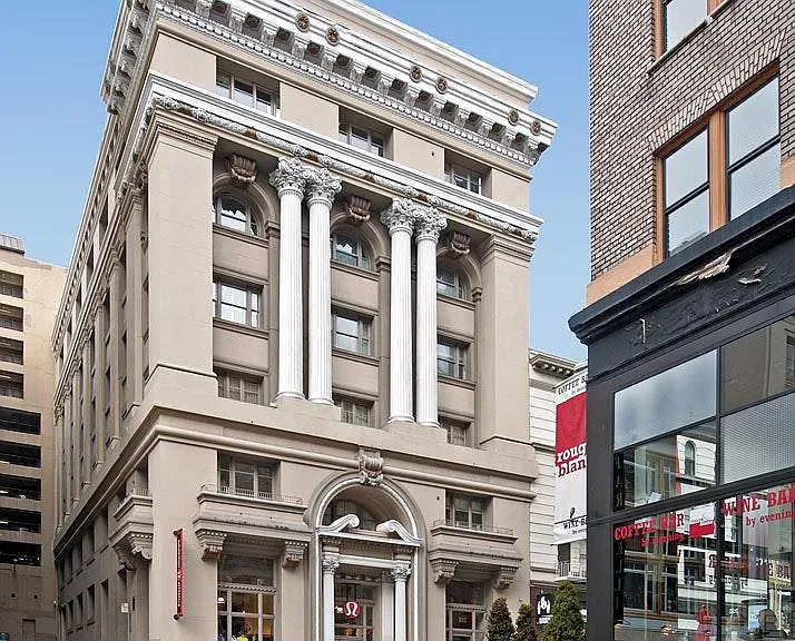 Curb Appeal! Impressive facade with neoclassical pillars