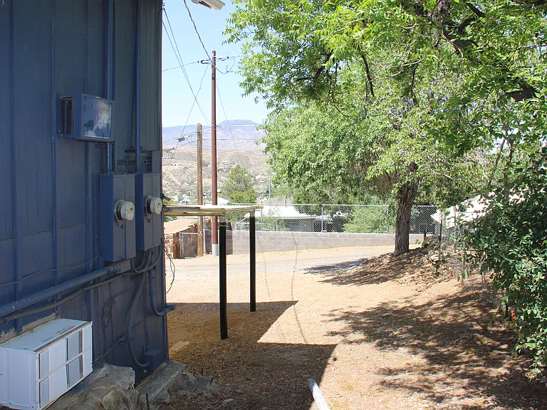 Side of house/ backyard