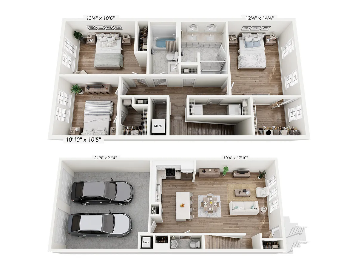 Floor plan T1