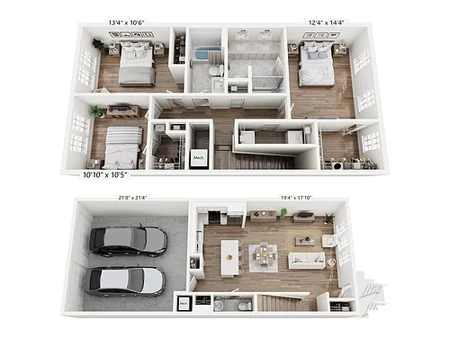 Floor plan T1