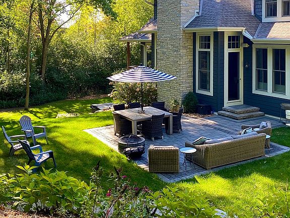Rear view to Patio 
