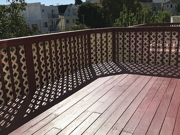 Huge deck