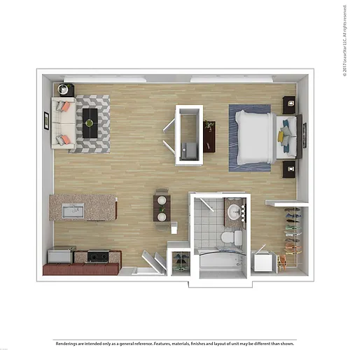 Floor plan The Appomattox
