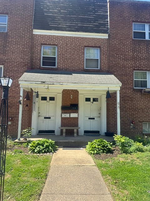 Front view of the house