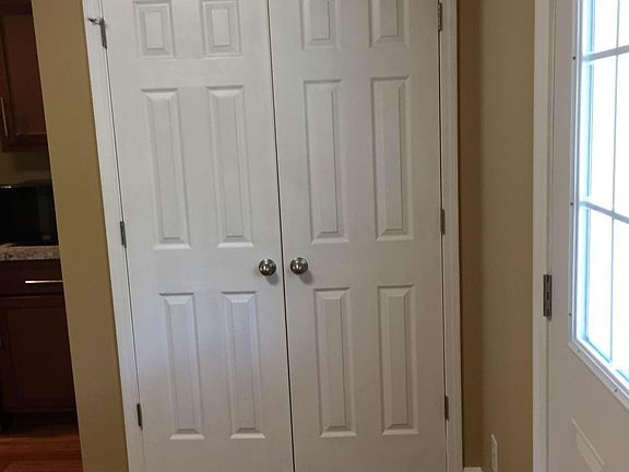 CLOSET TO ACCOMMODATE FULL SIZE WASHER AND DRYER