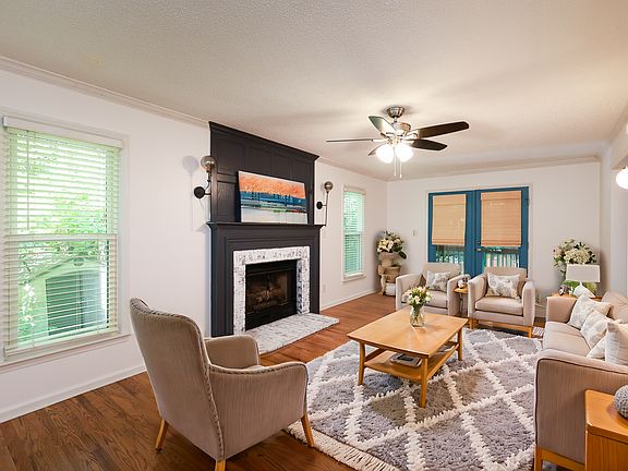 Living Room and Fireplace