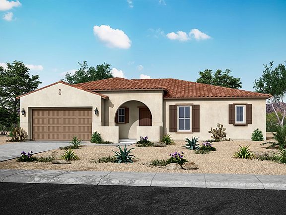 Vela at Arroyo Norte spanish exterior elevation William Ryan Homes Phoenix