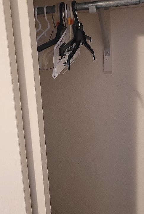 spacious closet