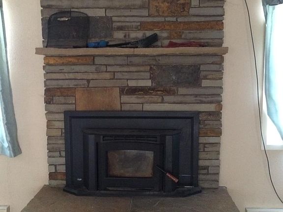 Dining Area Fireplace