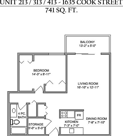 1635 Cook St — Photo 4