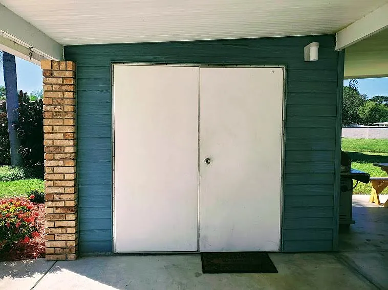 outside shed for storage