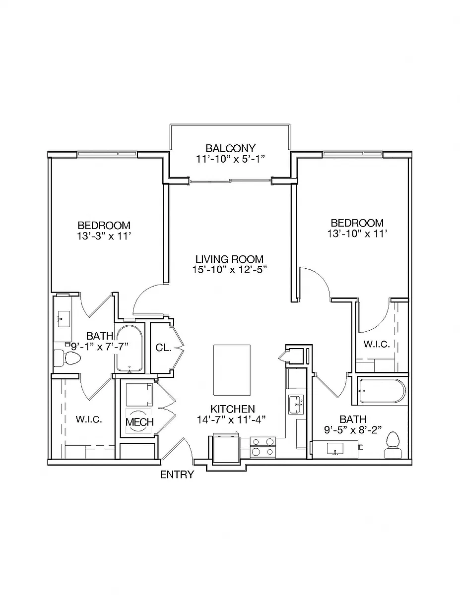 Floor plan Jasper Amplified