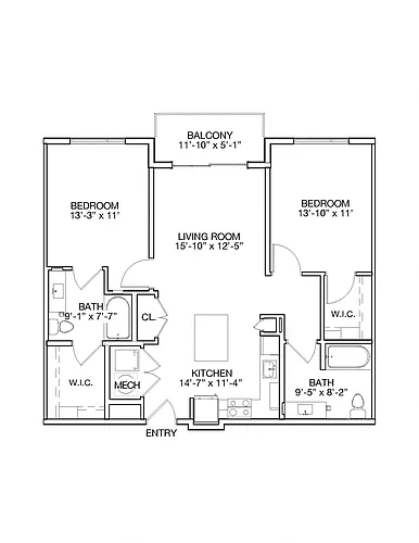Floor plan Jasper Amplified
