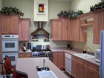 Gas cook top with SS hood