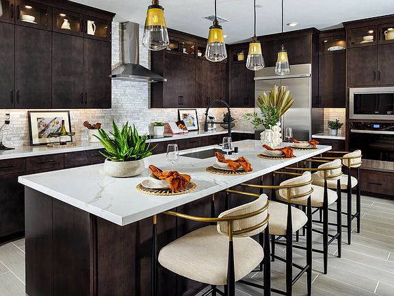 Kitchen of the Synergy II Model Home