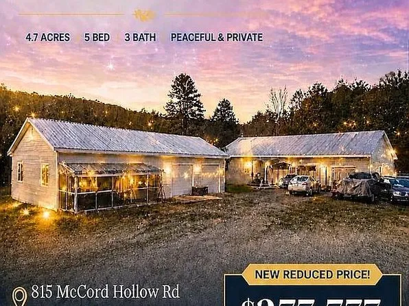815 McCord Hollow Rd, Hohenwald, TN 38462