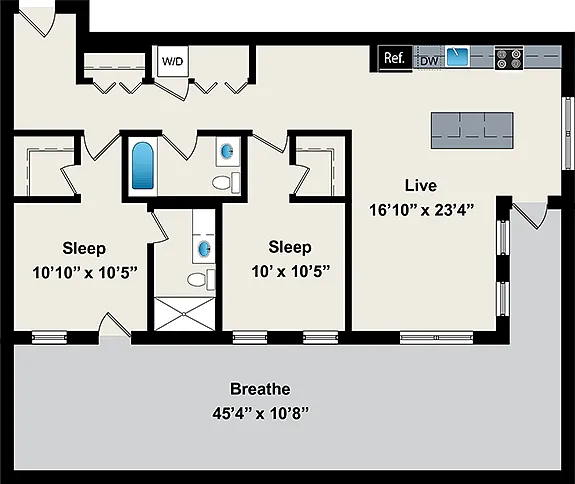 Floor plan B41