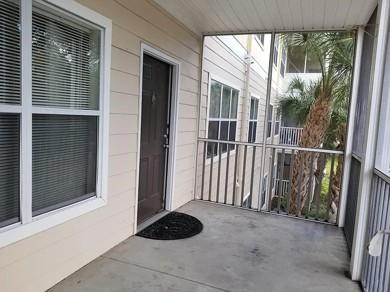 Lanai, front door