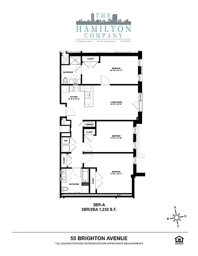 Floor plan 3BR-A