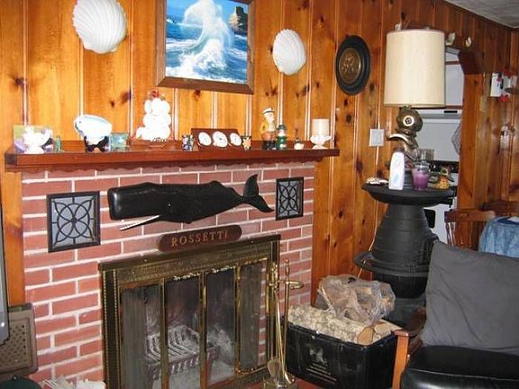 living room fireplace
