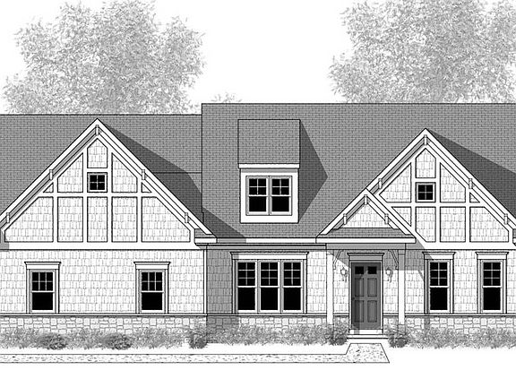 Elevation B - Optional Features Shown