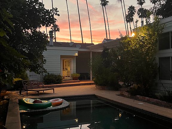 Sunset View from Backyard