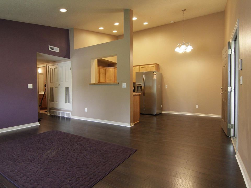 Living room kitchen area