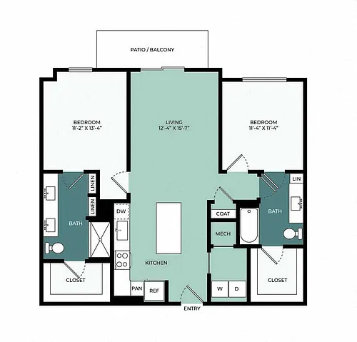 Floor plan B1