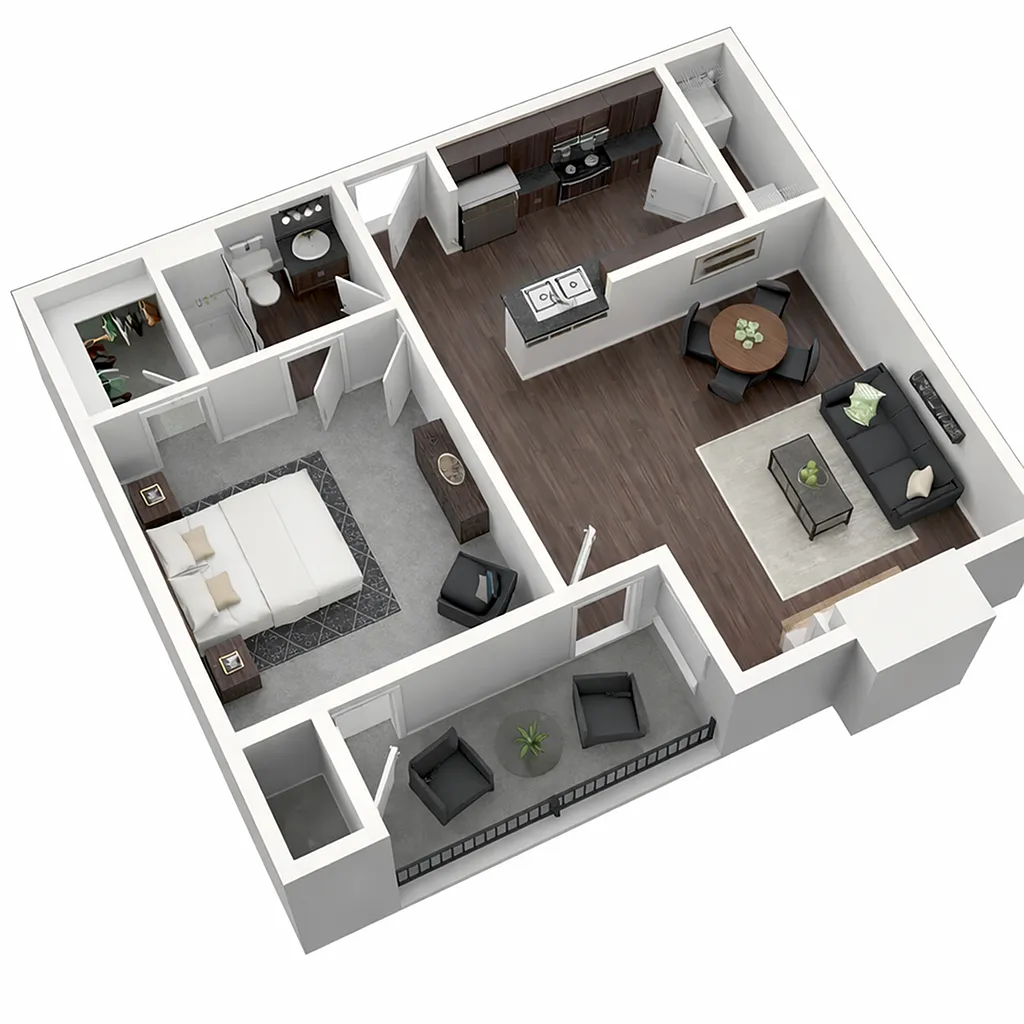 Floor plan Baldwin
