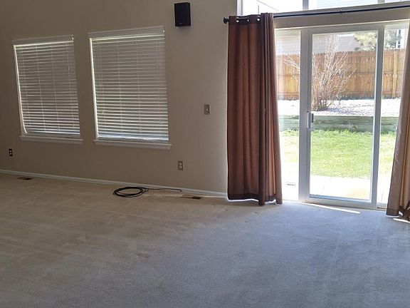 family room to back yard