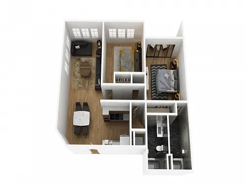 Floor plan 2X2