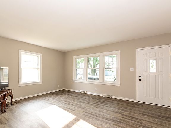 Living room view from hallway