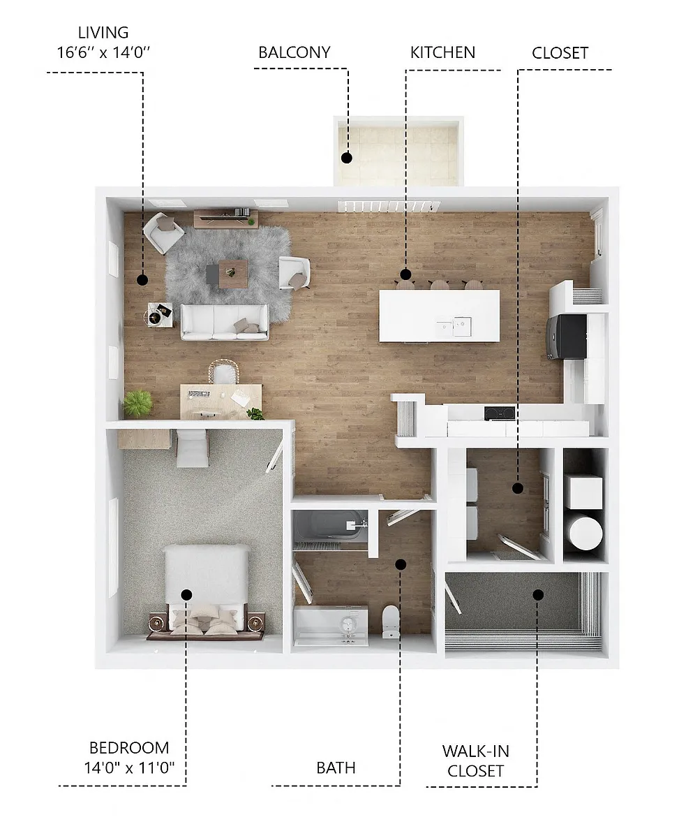 Floor plan A23