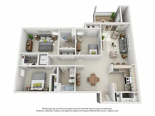Floor plan C1