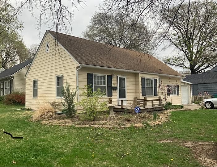 Front and side of home