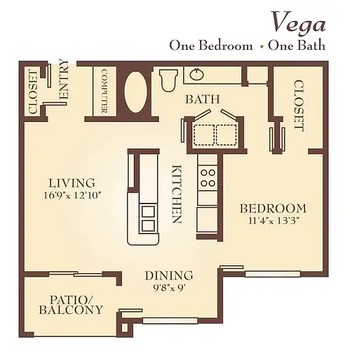 Floor plan Vega